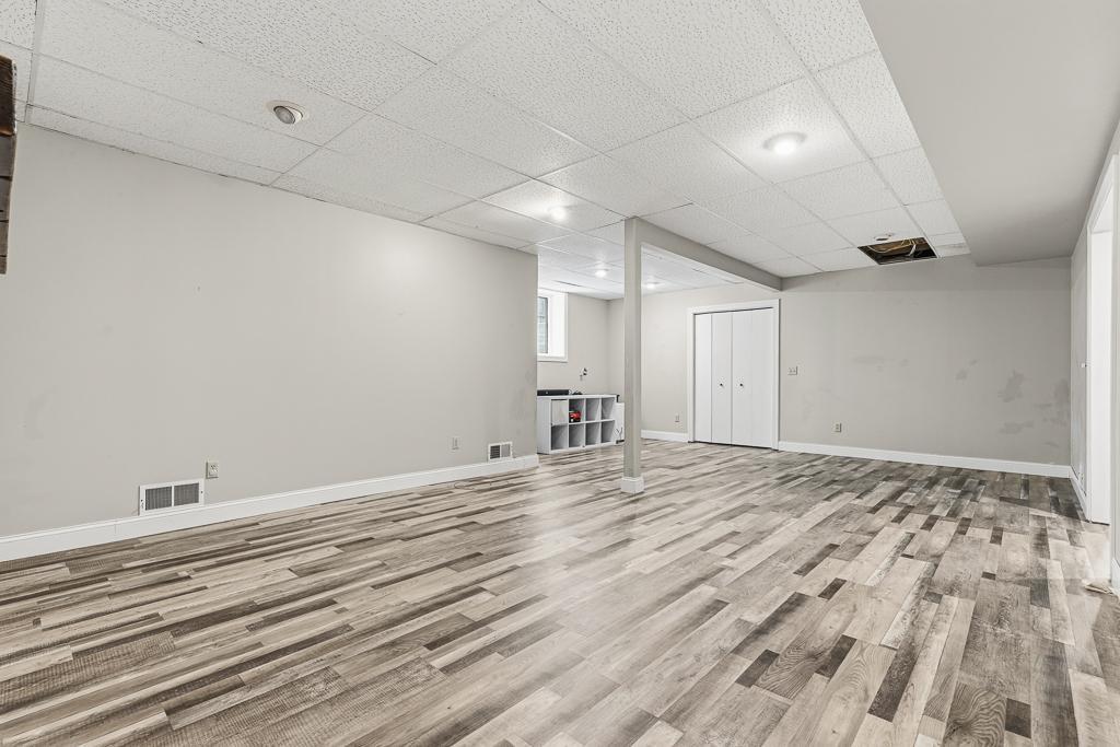 This would be such a fun game room or entertainment space - ready to tailor to your needs