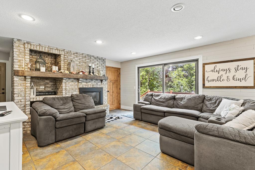 You'll find both deck/patio access as well as attached garage access just steps away