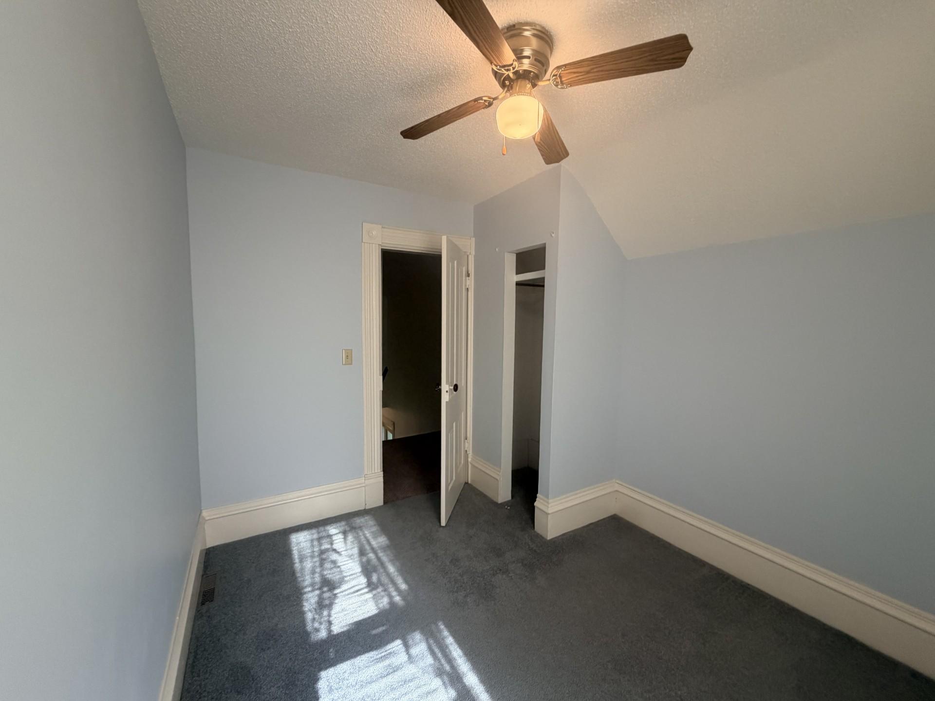 3rd upper level bedroom- view 2