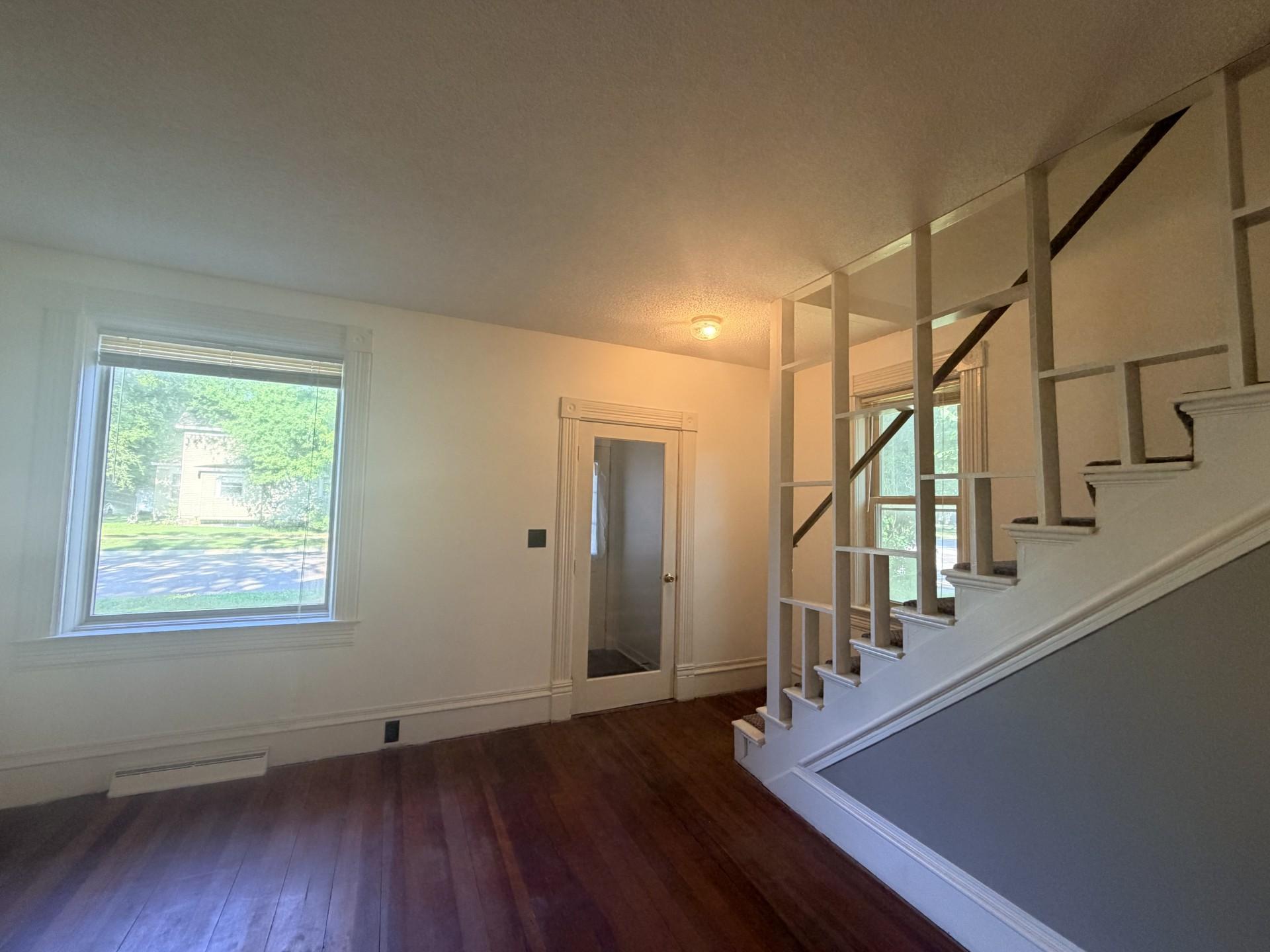 View of front door