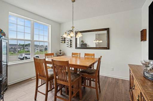 Formal Dining at front of home, Flexible space for homeowner needs