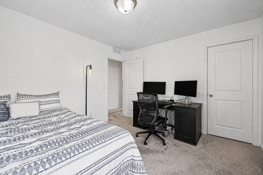Bedroom 4 - upper with walk in closet - AI used to remove personal items