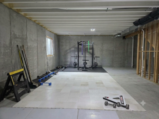 Basement with egress window - Weight equipment can stay if buyer desires - AI to remove personal items only