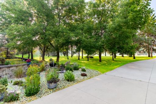 Professionally landscaped