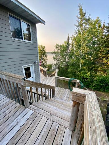 deck on east side
