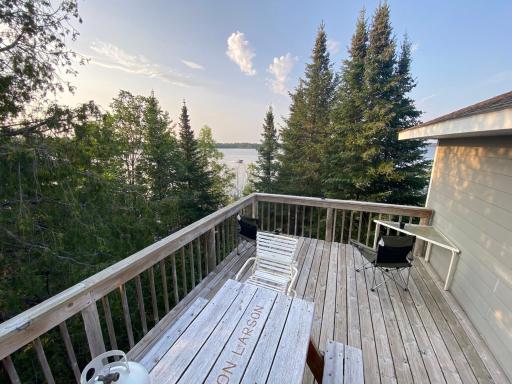 deck on west side