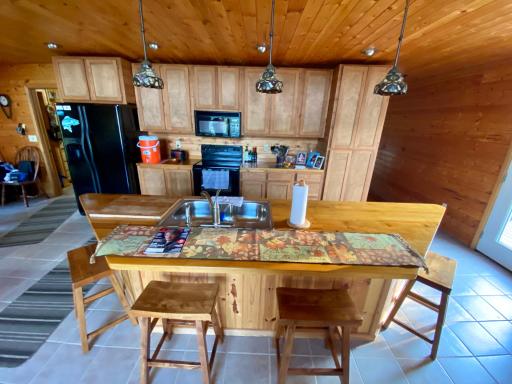upper level kitchen