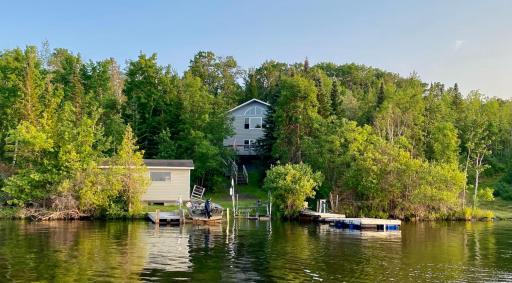 Lake view of property