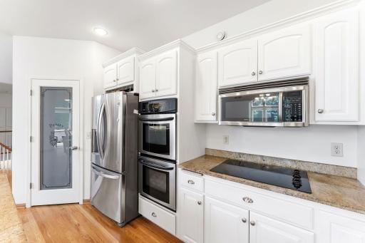 Granite Countertops, Stainless Steel Appliances, Double Oven
