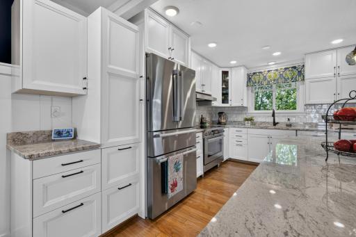 Bosch dishwasher & counter depth refrigerator
