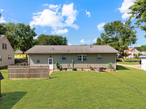 Partial Privacy fence for backyard enjoyment