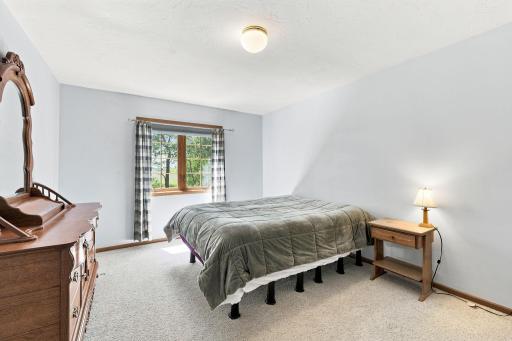 This home offers 5 bedrooms on the upper level