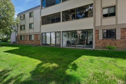 Green aspect right out front of your unit.