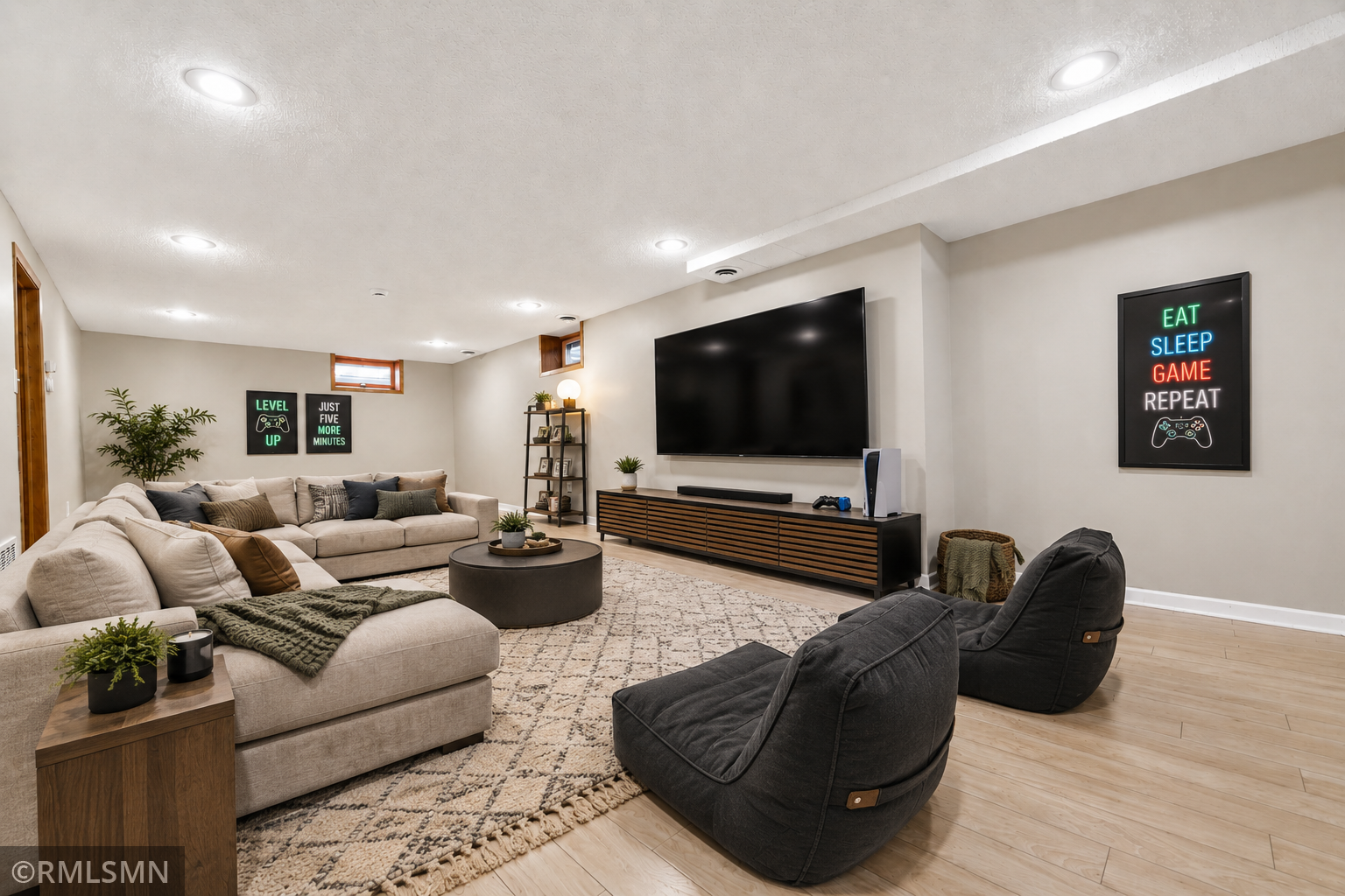 #24-Irving-Lower Level Game TV Modern Lounging Area.png