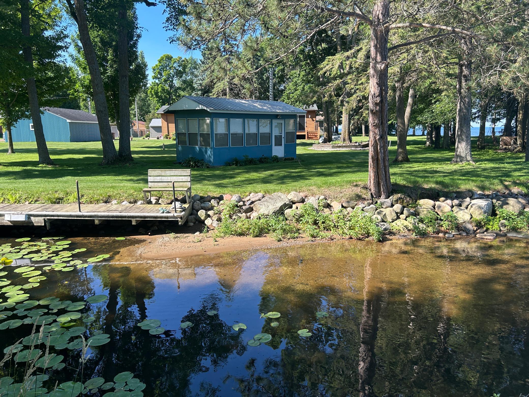 More views of the property across the harbor.