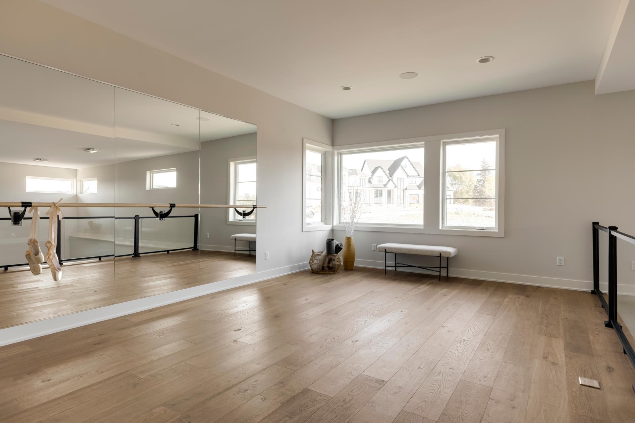 Main Level Dance or Pilates Studio
