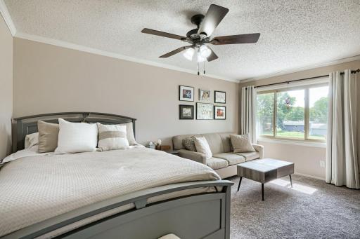 Owners bedroom with sitting area