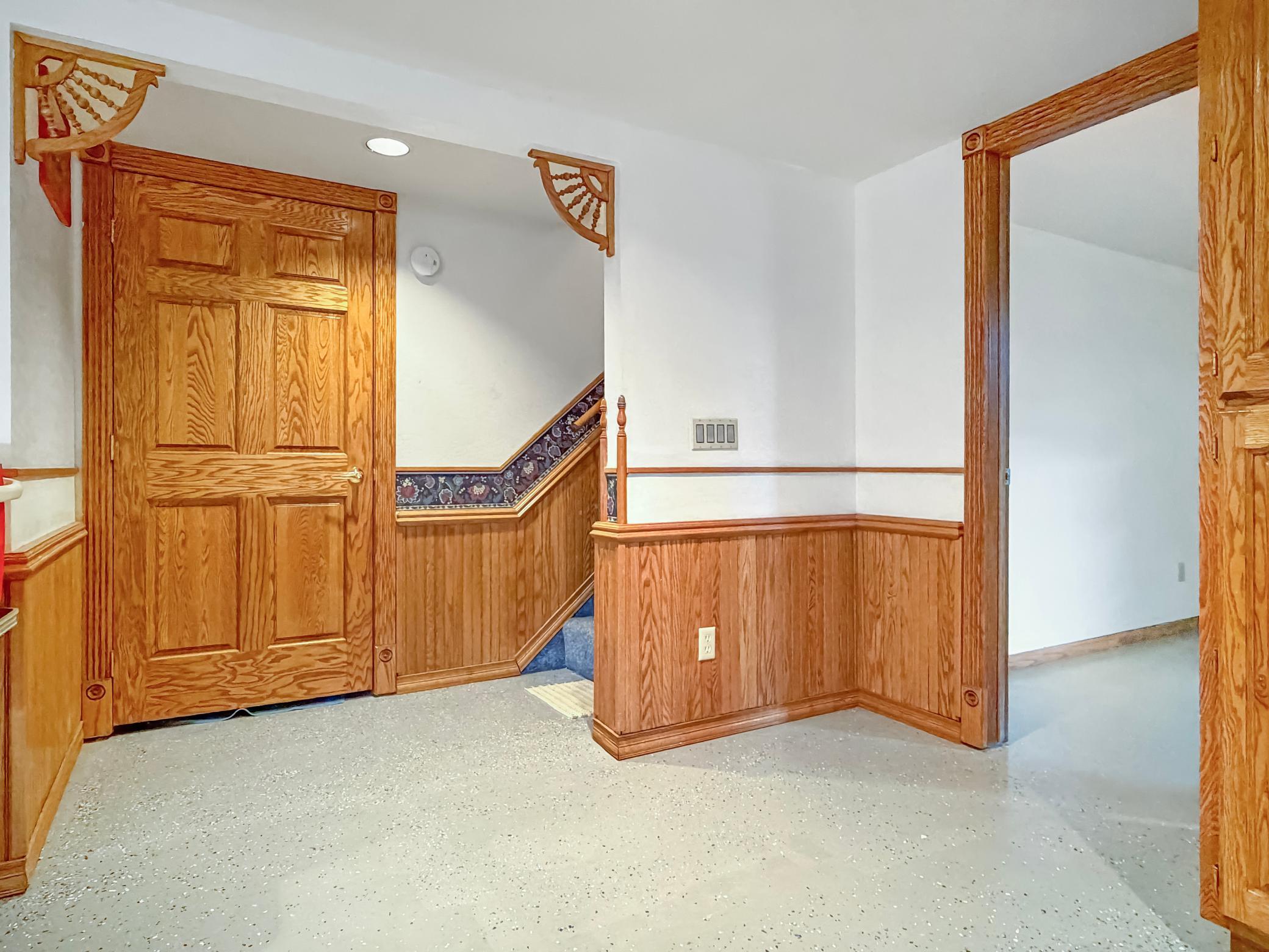 Finished basement