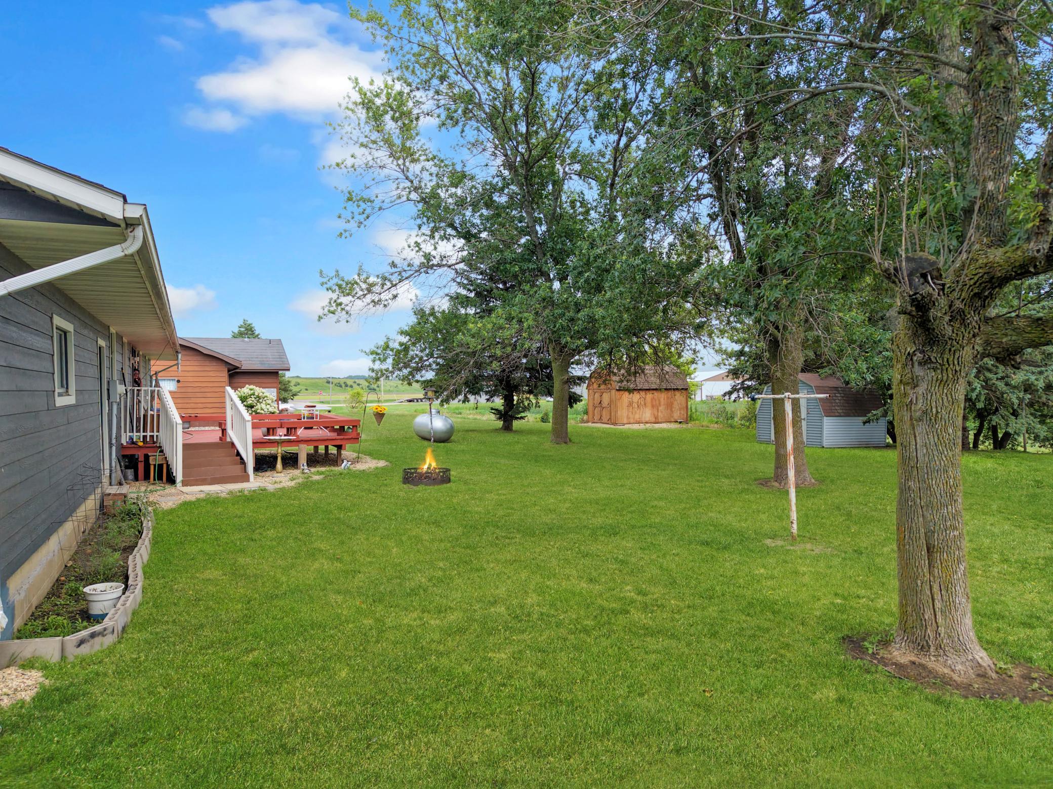 Spacious Backyard