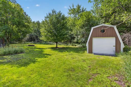 Storage shed for gardening tools and more!