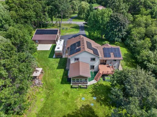 Don't like electric bills? Don't worry, there's enough solar panels here to have you pretty much covered