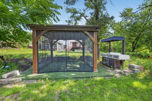 Become the grill master you've always wanted to be! Plus a gazebo to keep the bugs away!