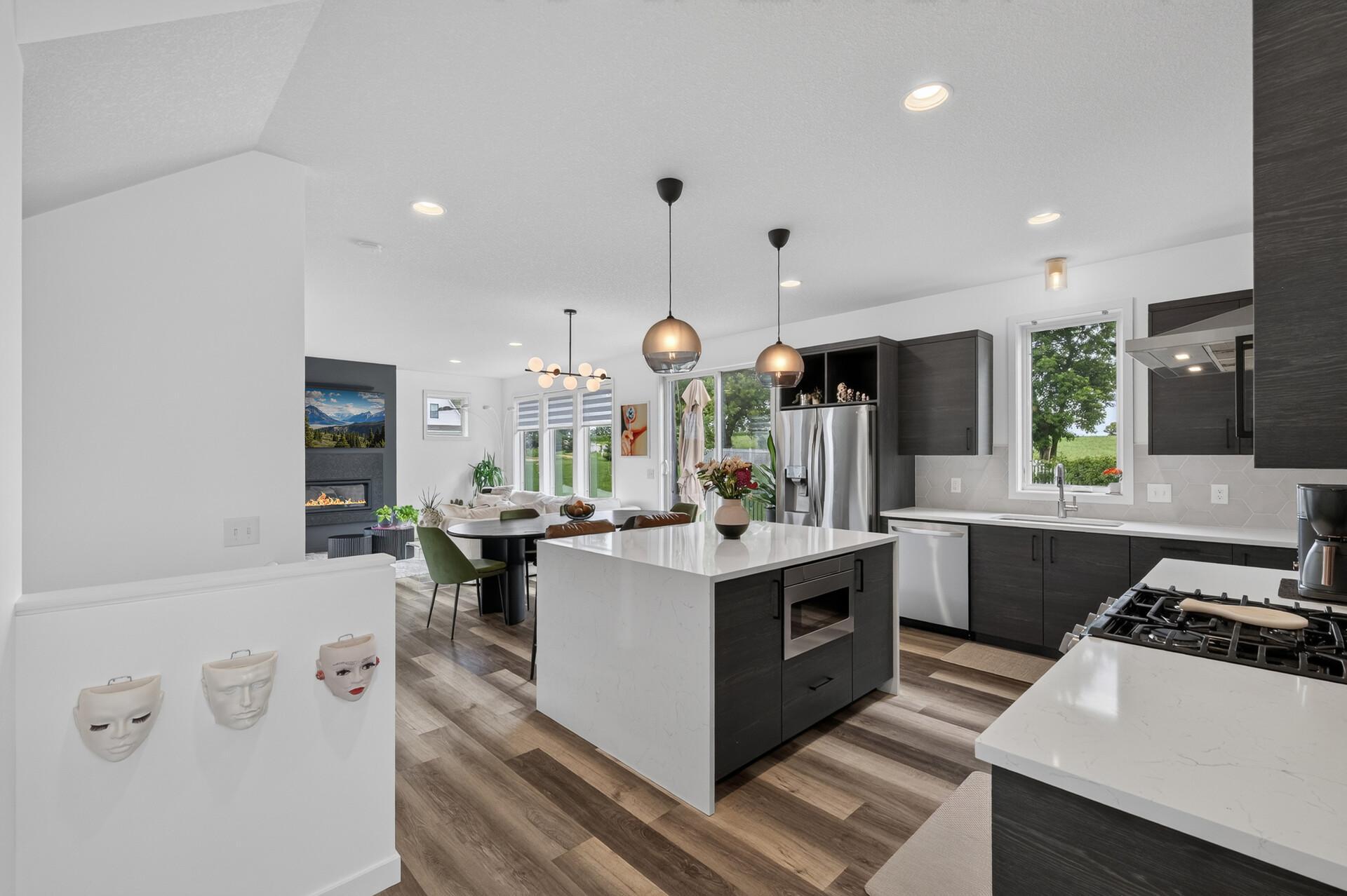 Another angle of the kitchen from mudroom area.
