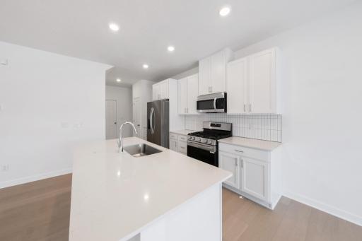 (All the following photos are of a similar home, actual finishes may vary.)