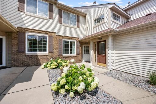 Photo for 2215 White Water Way, Eagan, MN 55122 - listing #7106193 Welcome home to this beautifully updated one-level living townhome in a highly desirable Eagan location offering peaceful backyard views overlooking expansive green space and scenic Minnesota River Valley.