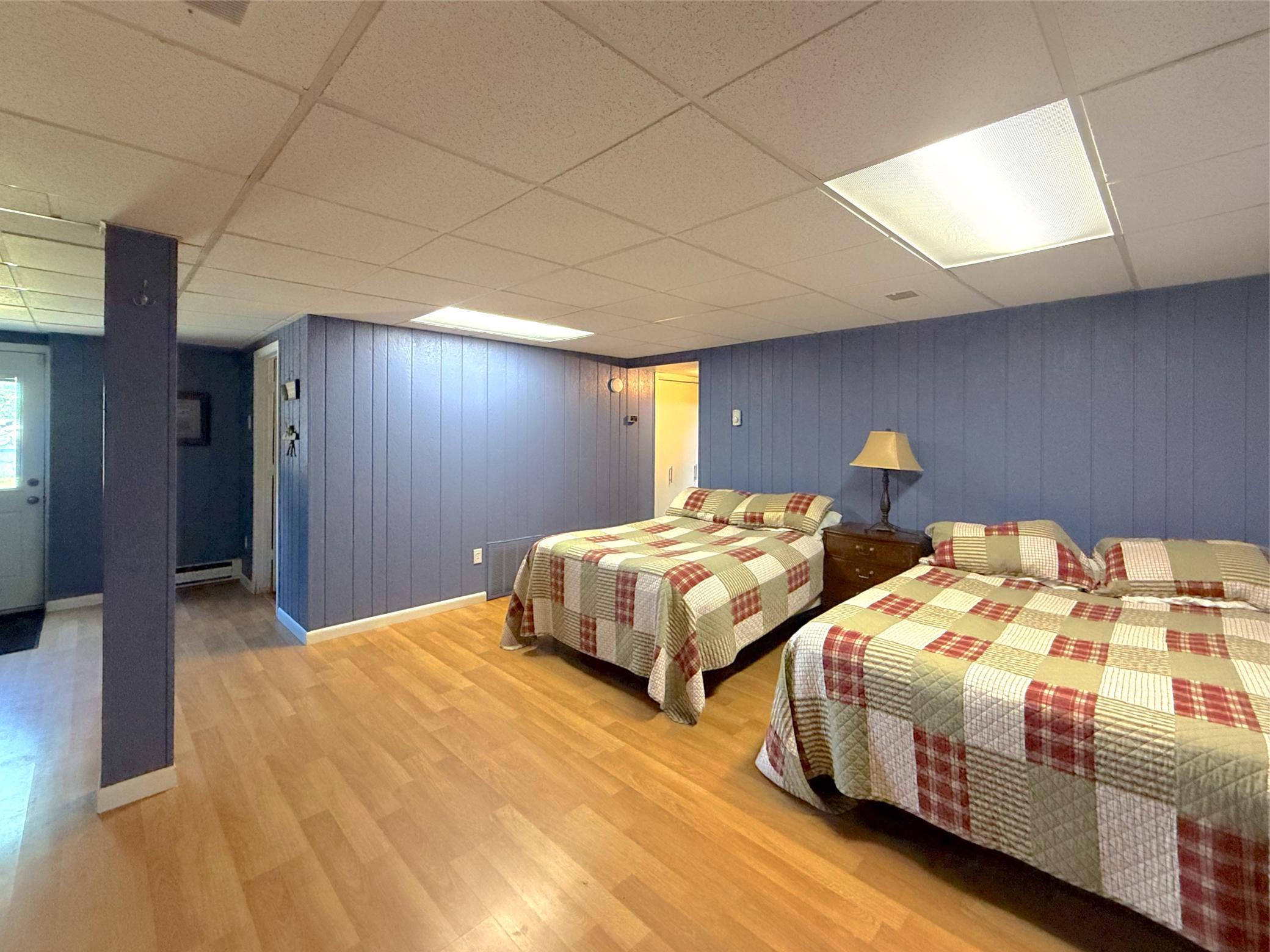 Need extra room for family and friends? This oversized lower-level retreat provides generous space for recreation, overnight guests, or a combination of both, making it ideal.