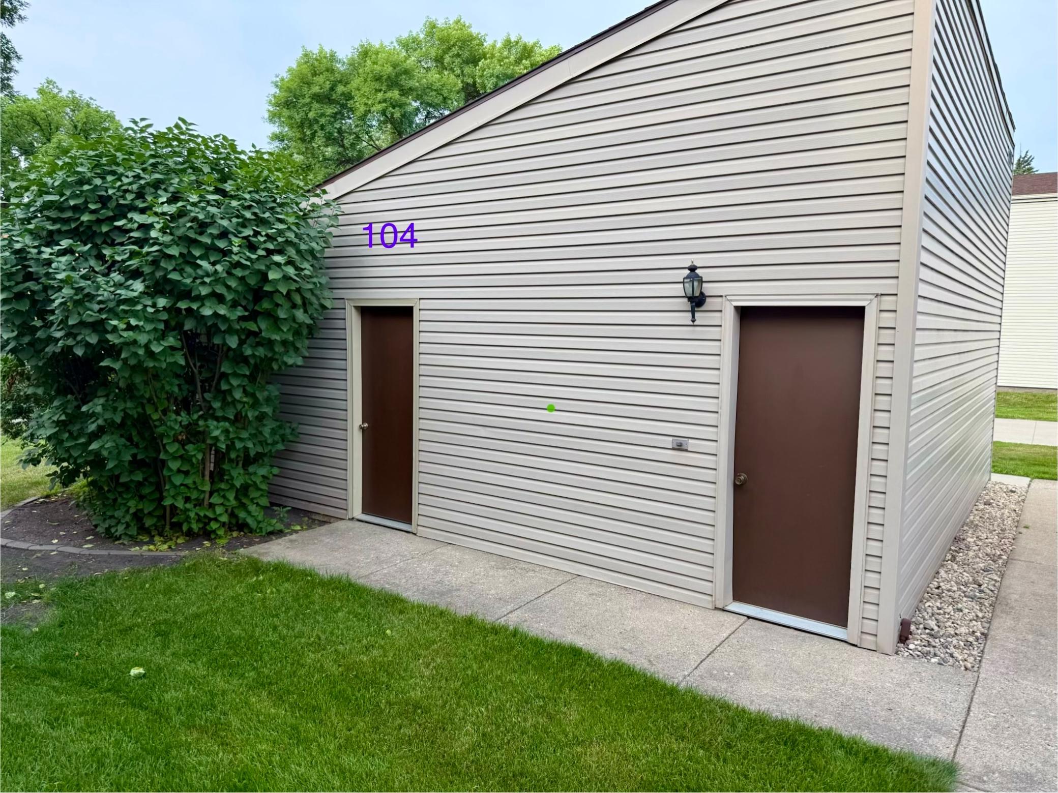 Access to garage
