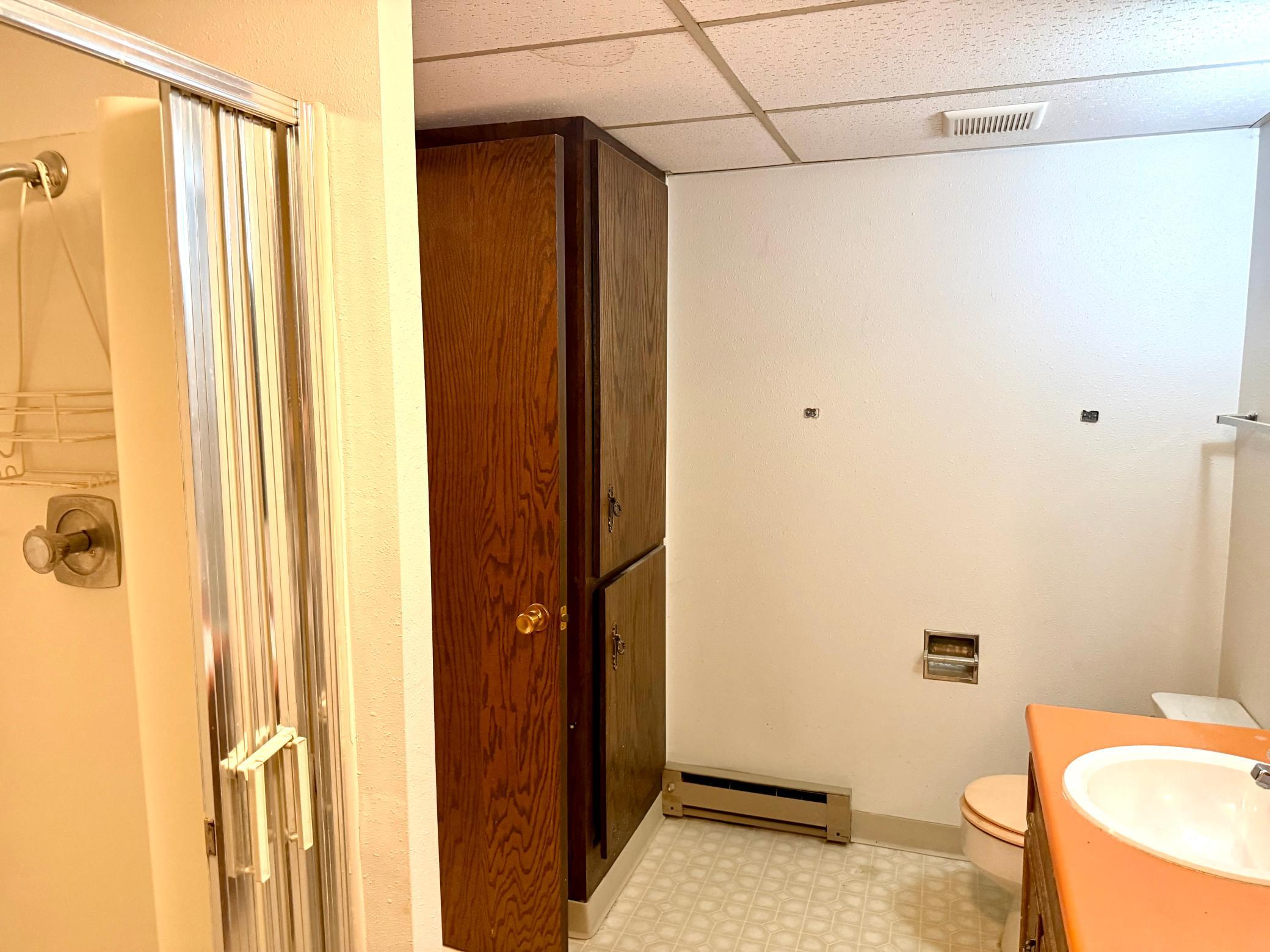 Basement 3/4 bath