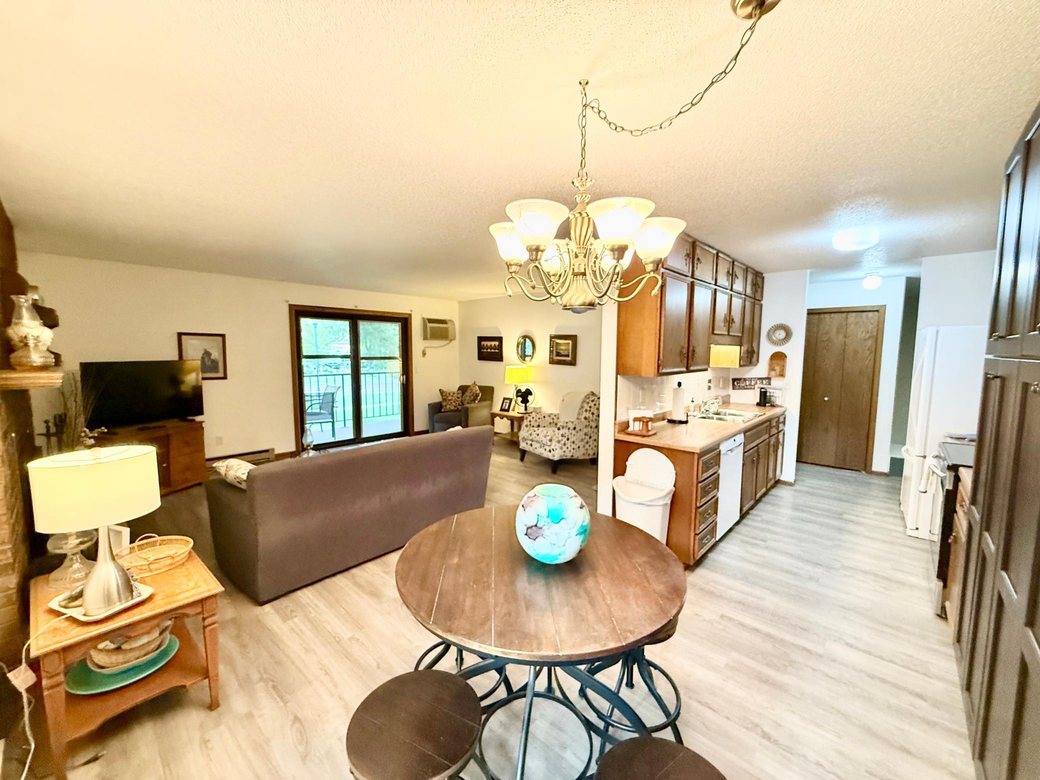 wide angle flow of unit