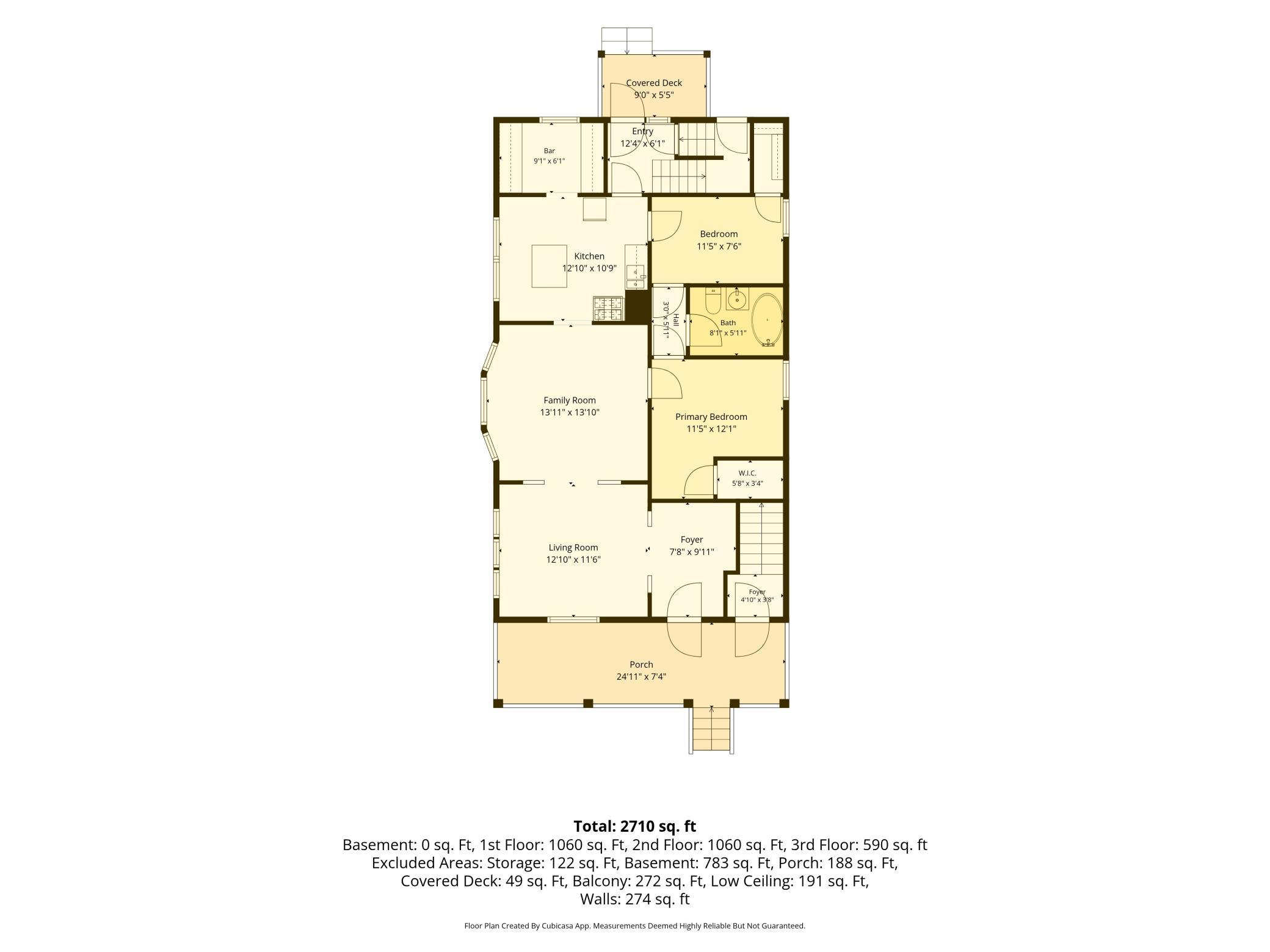 First floor - dimensions are approximate