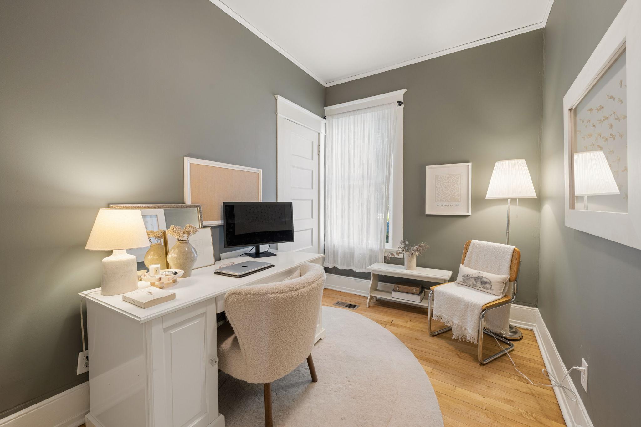 First floor second bedroom/office