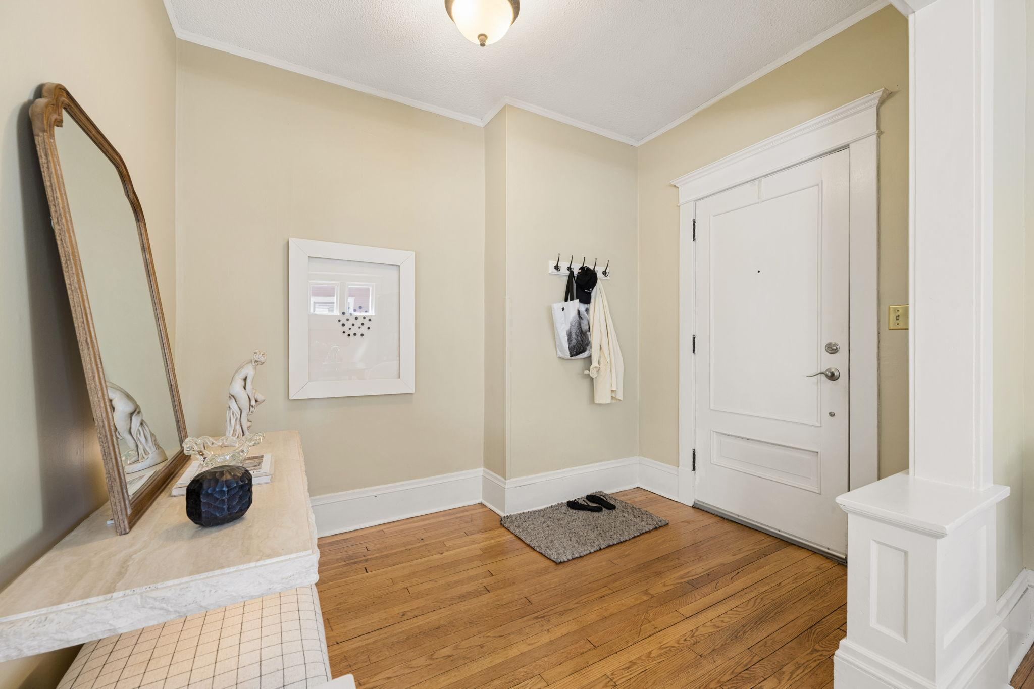 First floor foyer