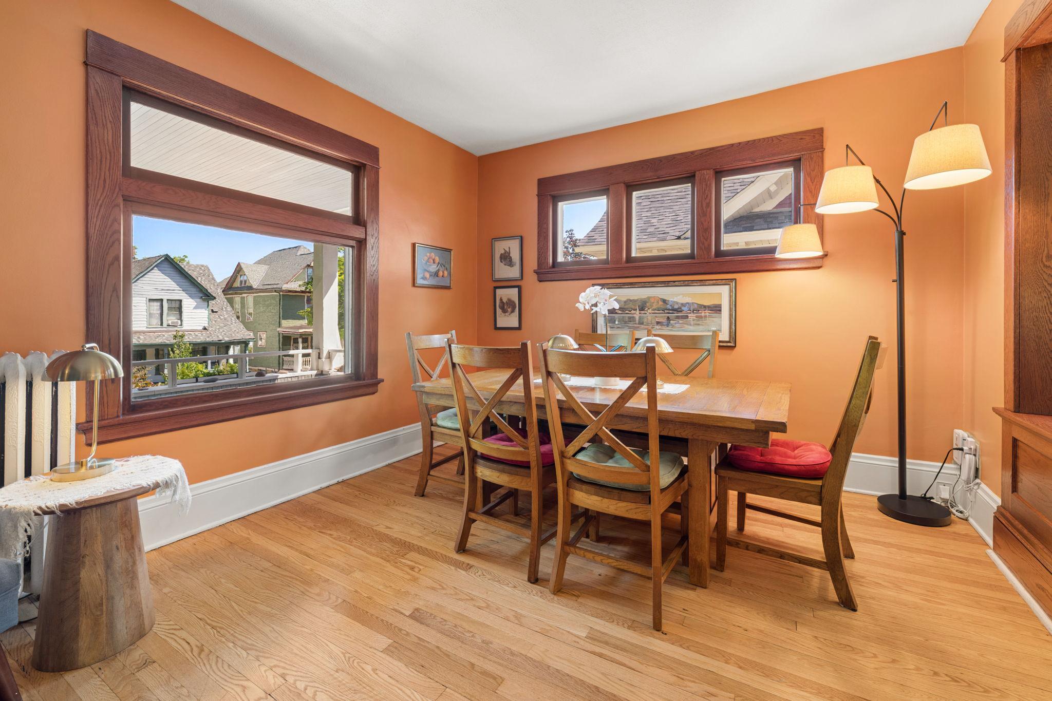 Second floor dining