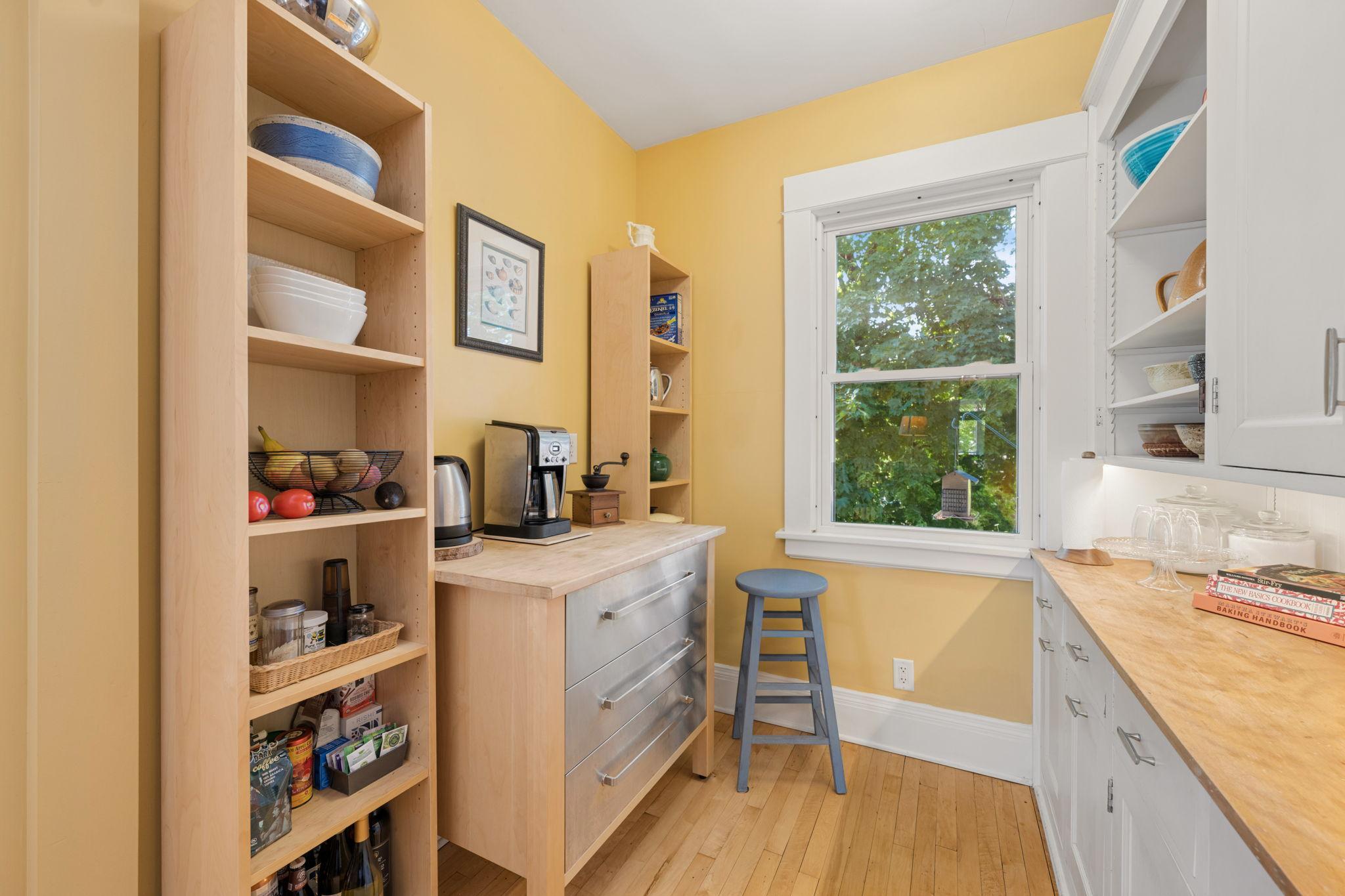 Second floor pantry