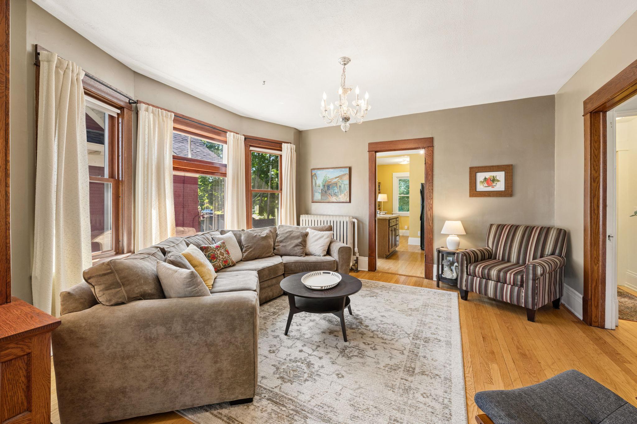 Second floor living room