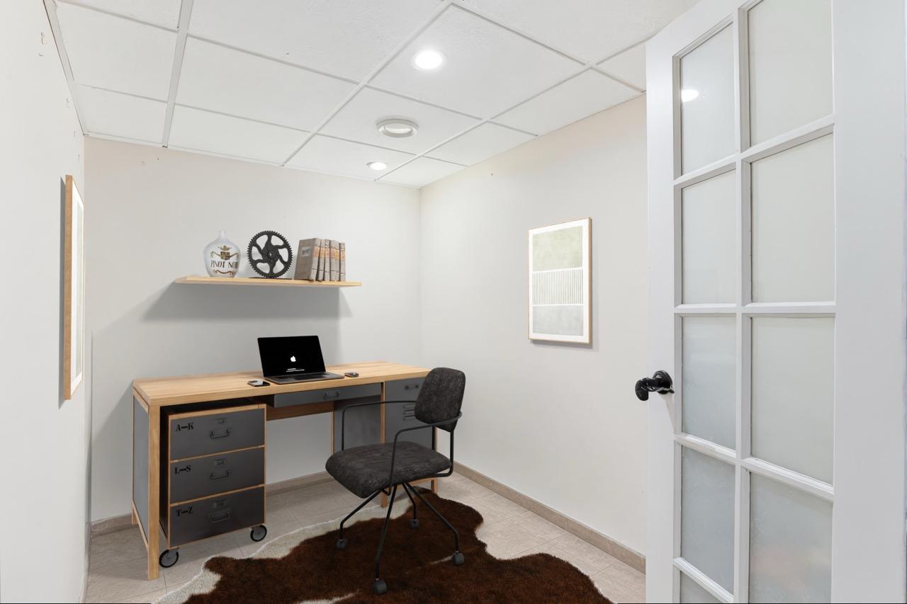 Lower Level Office (virtually staged)