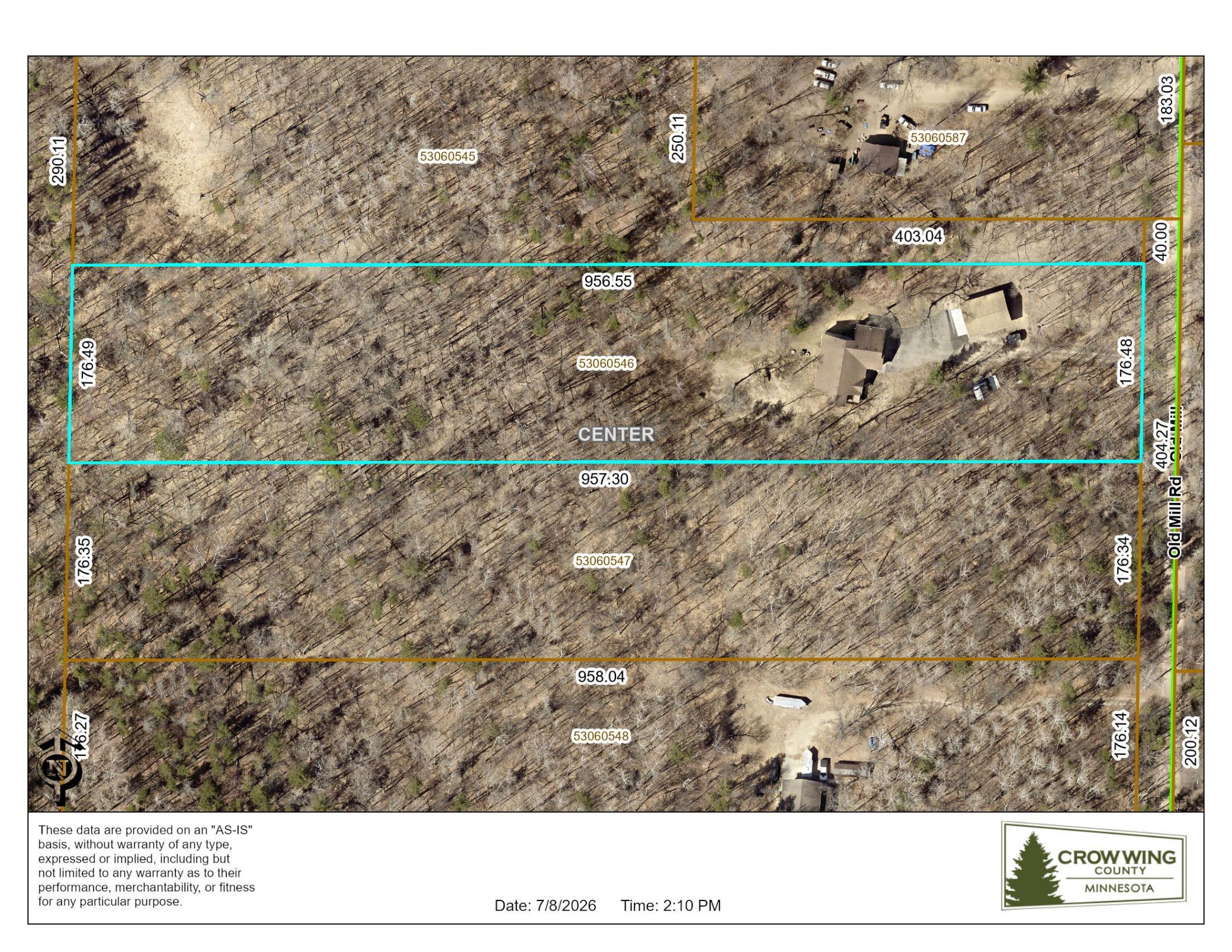 Aerial - 3.88 acres