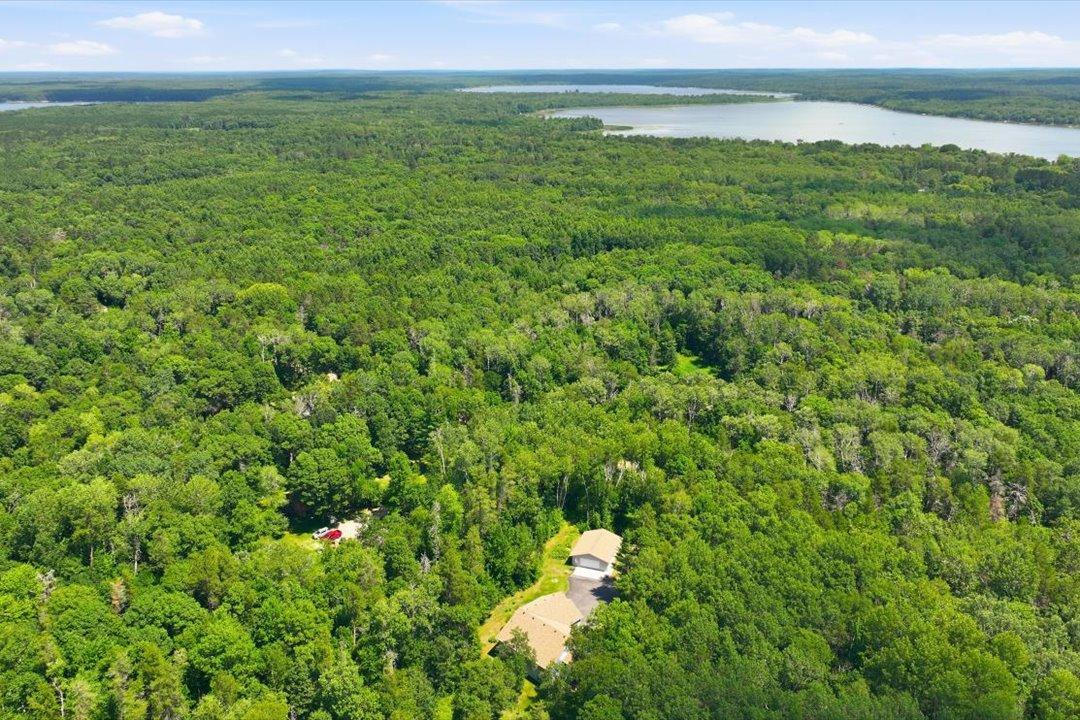 Drone View of Mission Lake Chain