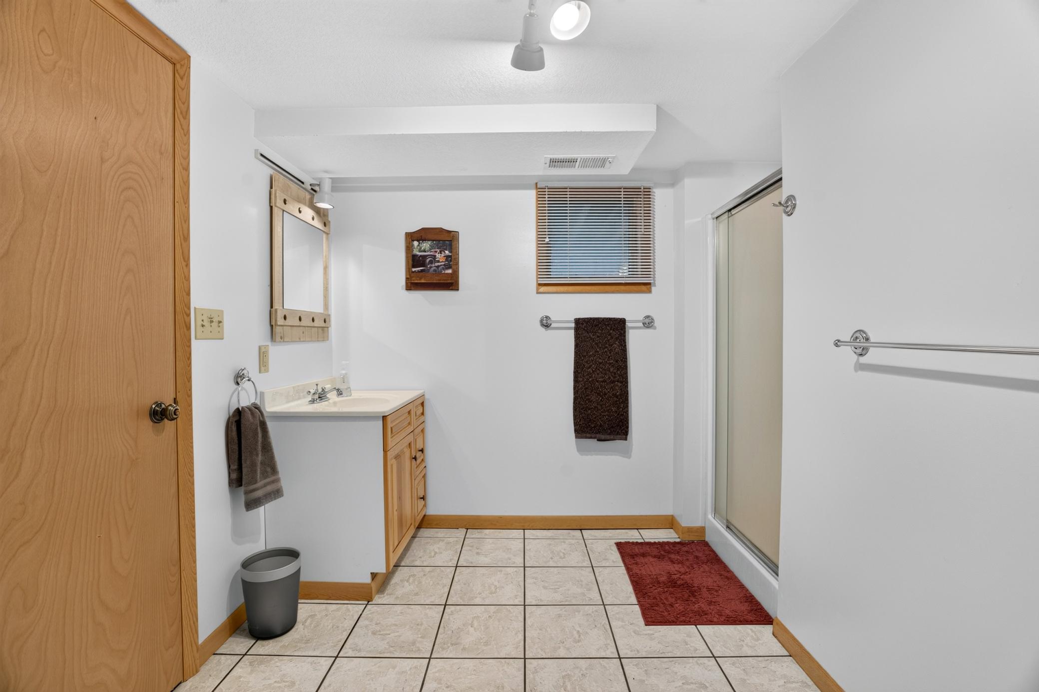 Basement 3/4 bath