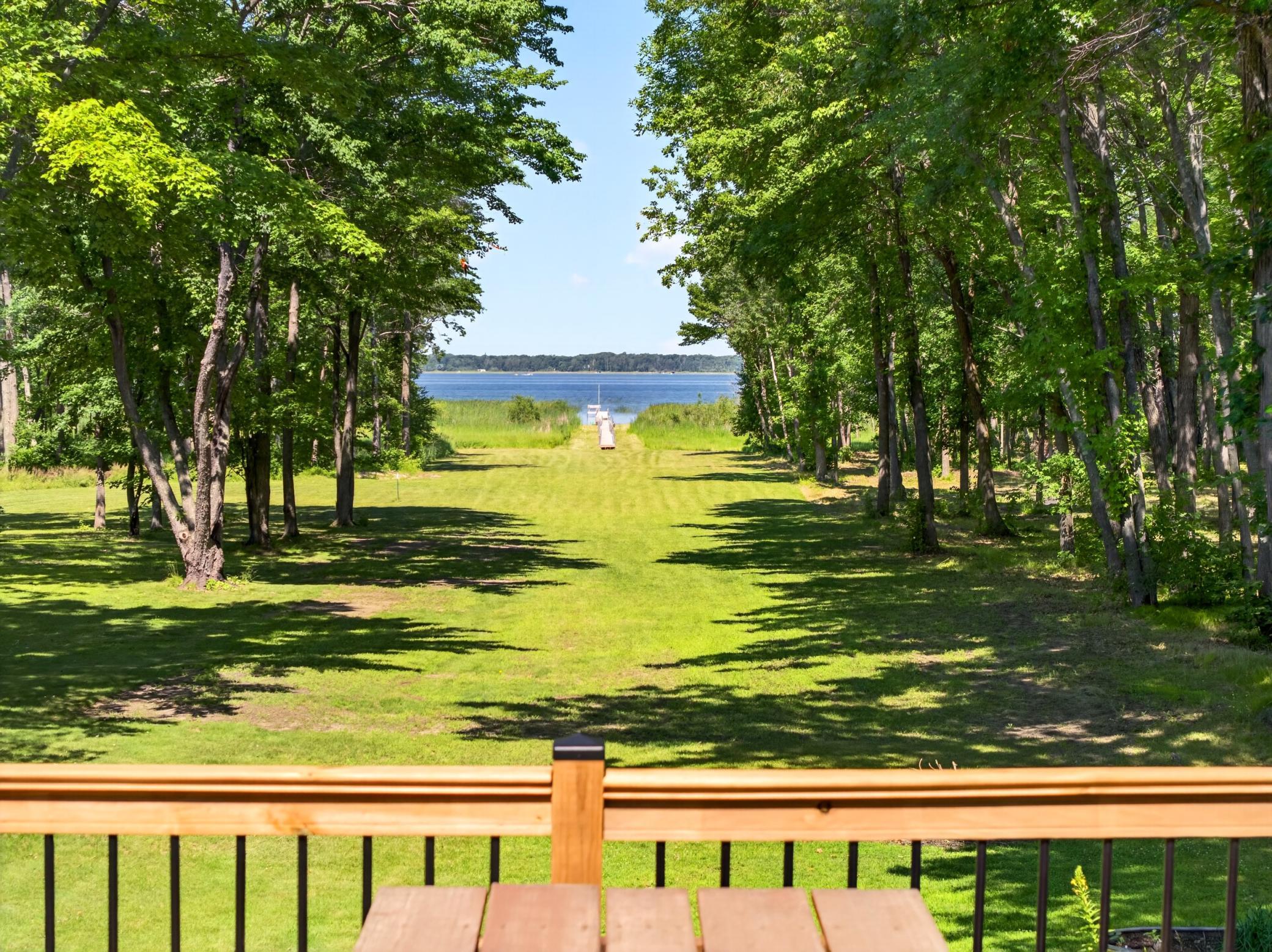 View of Large Flat Yard!