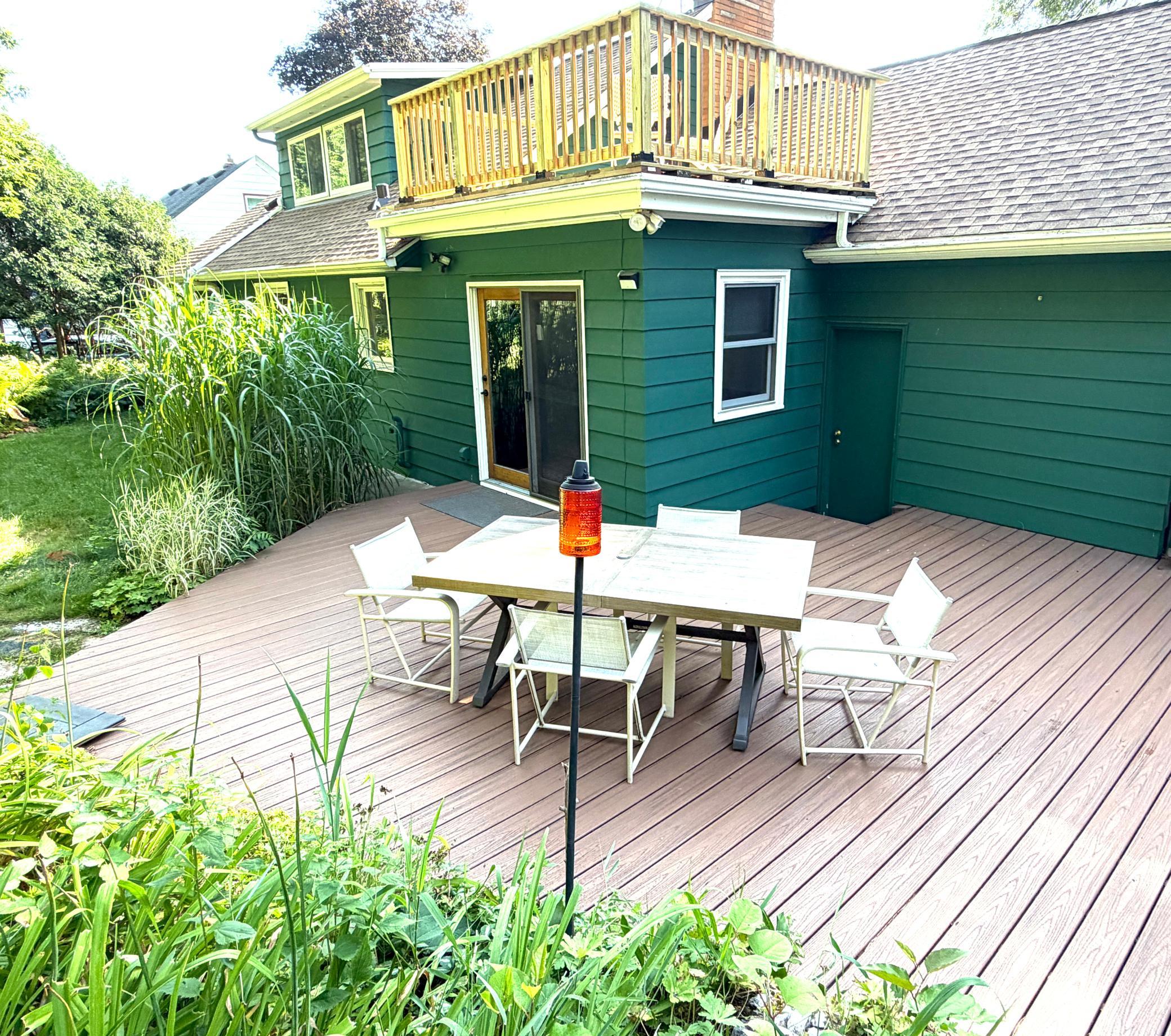 Back deck off of kitchen