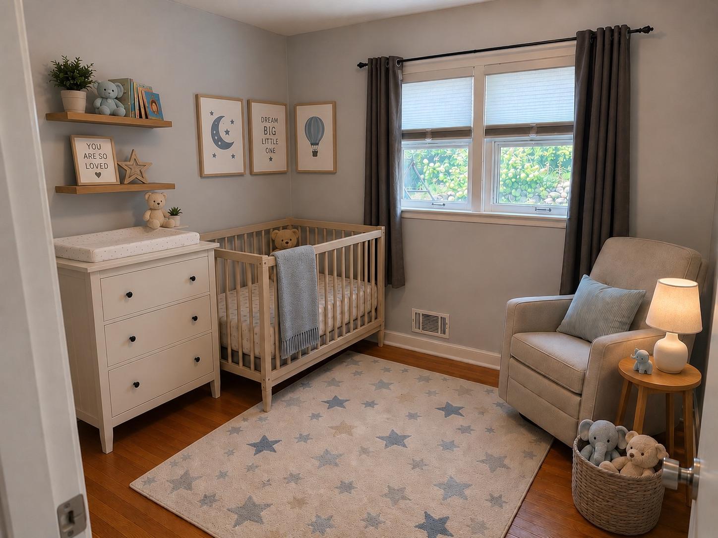 BEDROOM 1 - Virtually Staged