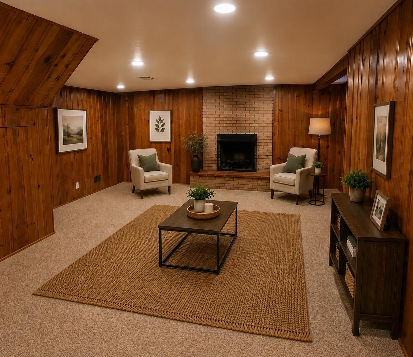 LL FAMILY ROOM - Virtually Staged