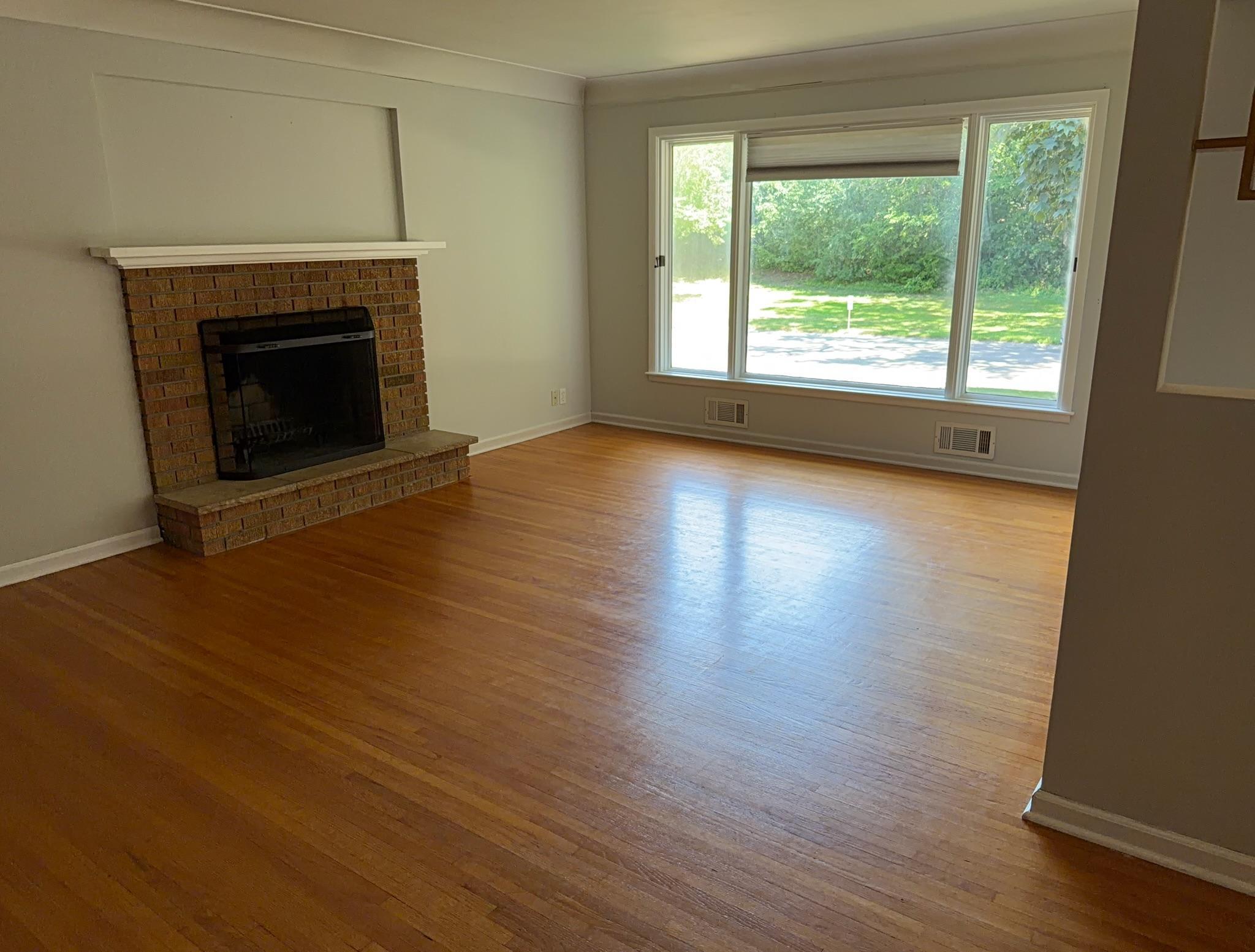 LIVING ROOM - Fireplace/Picture Window