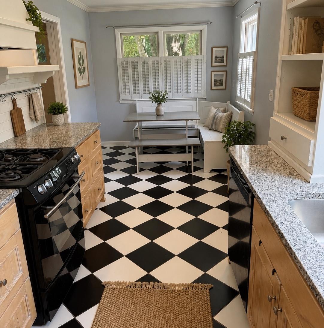 KITCHEN with Dining Area