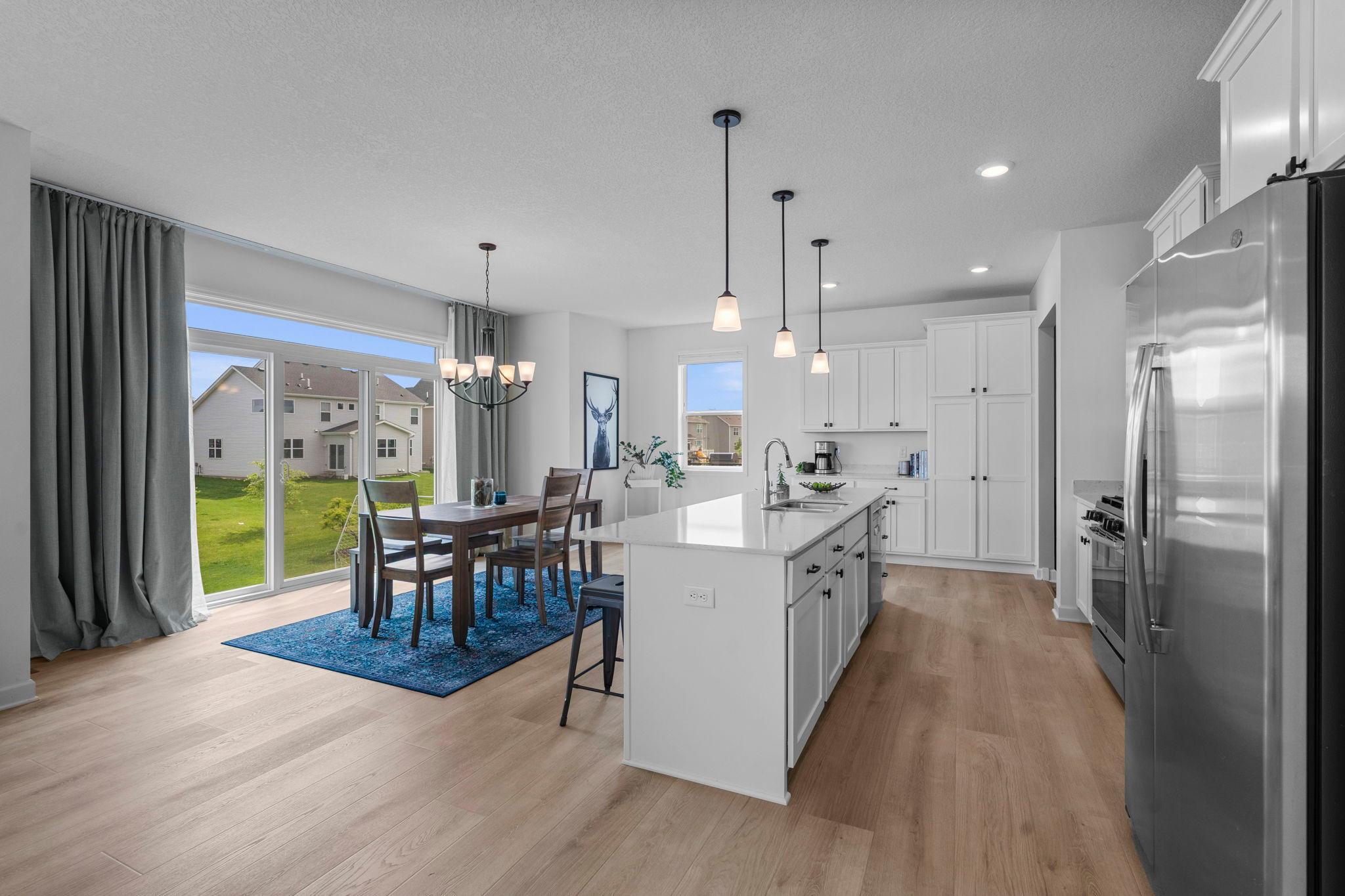Light and bright kitchen